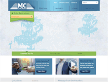 Tablet Screenshot of mcbt.com